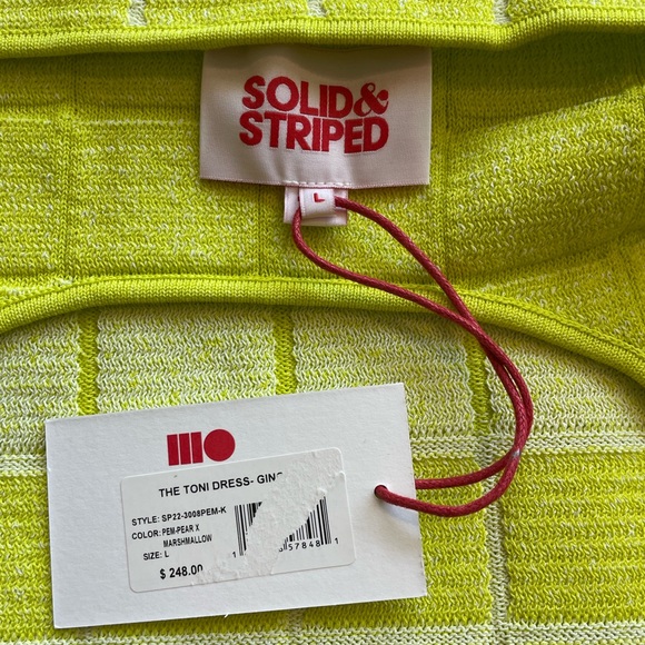 Solid & Striped Toni Dress Large NEW WITH TAGS - Picture 4 of 8